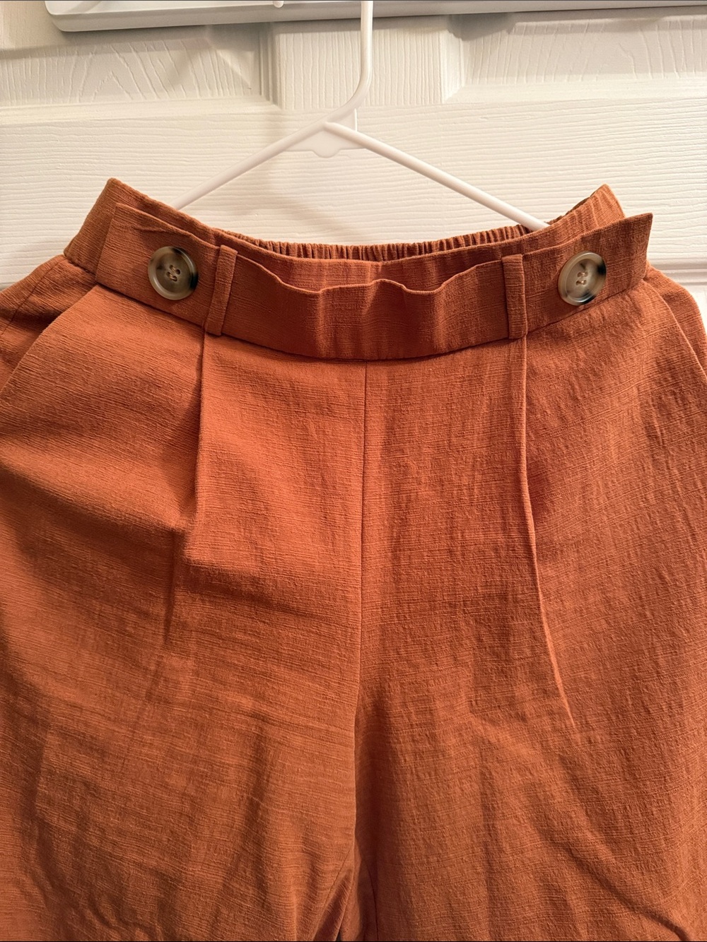Lilyful Rust-Toned Elastic Waist Pull-On Pants - Picture 11 of 15